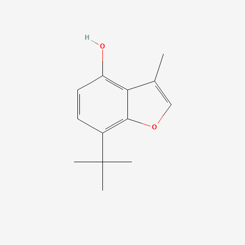 7-tert-butyl-3-methyl-1-benzofuran-4-ol (CAS: 133307-63-8) - Related Chemical Product