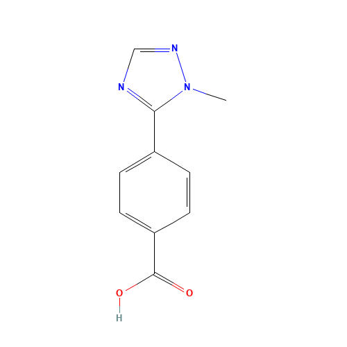 4-(2-methyl-1,2,4-triazol-3-yl)benzoic acid (CAS: 1067613-97-1) - Related Chemical Product