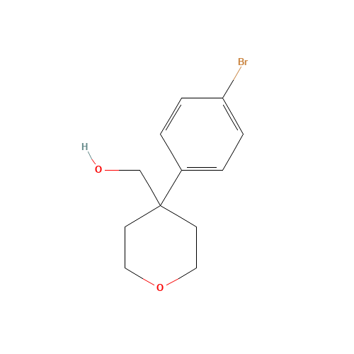 [4-(4-bromophenyl)oxan-4-yl]methanol (CAS: 894399-94-1) - Related Chemical Product