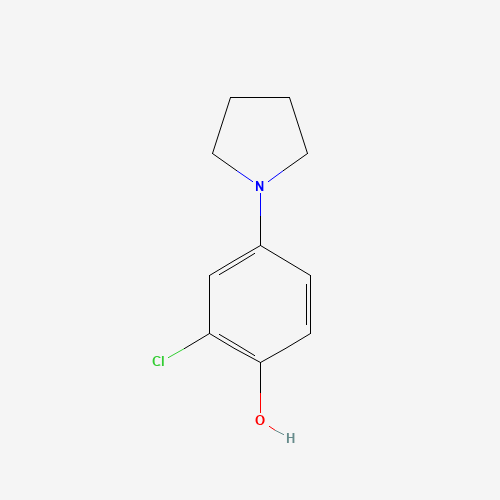2-chloro-4-pyrrolidin-1-ylphenol (CAS: 1011-35-4) - Related Chemical Product
