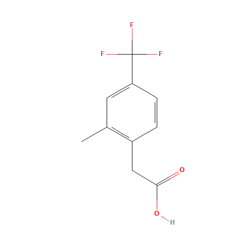 2-[2-methyl-4-(trifluoromethyl)phenyl]acetic acid (CAS: 1214373-27-9) - Related Chemical Product