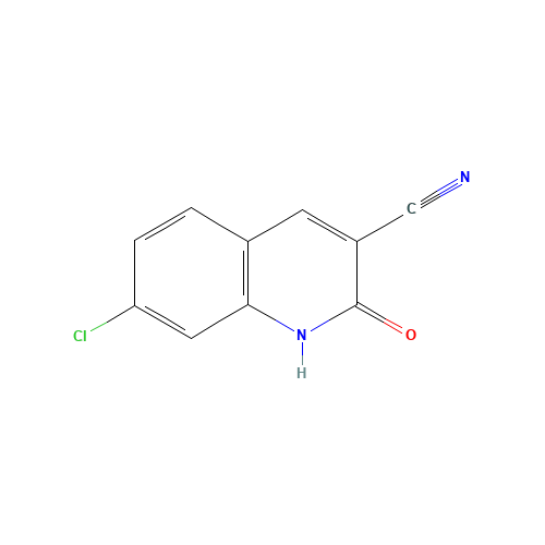7-chloro-2-oxo-1H-quinoline-3-carbonitrile (CAS: 116705-00-1) - Related Chemical Product