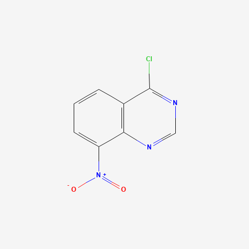 4-chloro-8-nitroquinazoline (CAS: 19815-18-0) - Chemical Structure and Molecular Formula 