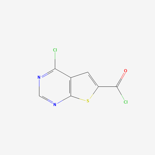 4-chlorothieno[2,3-d]pyrimidine-6-carbonyl chloride (CAS: 86762-06-3) - Related Chemical Product