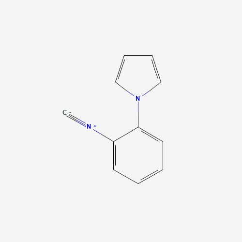 1-(2-isocyanophenyl)pyrrole (CAS: 350829-07-1) - Chemical Structure and Molecular Formula 