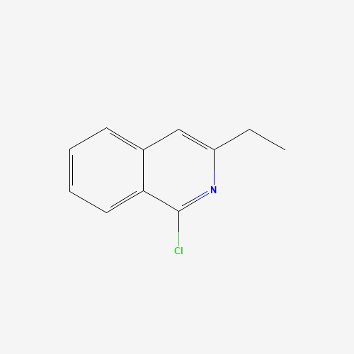 1-chloro-3-ethylisoquinoline (CAS: 55150-52-2) - Chemical Structure and Molecular Formula 