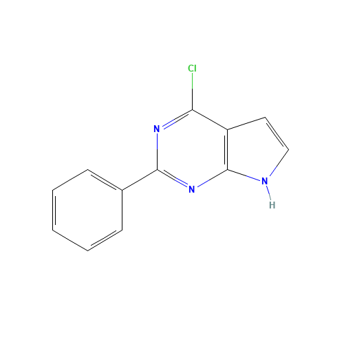 4-chloro-2-phenyl-7H-pyrrolo[2,3-d]pyrimidine (CAS: 91331-36-1) - Related Chemical Product
