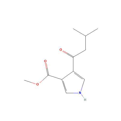 methyl 4-(3-methylbutanoyl)-1H-pyrrole-3-carboxylate (CAS: 227321-68-8) - Related Chemical Product