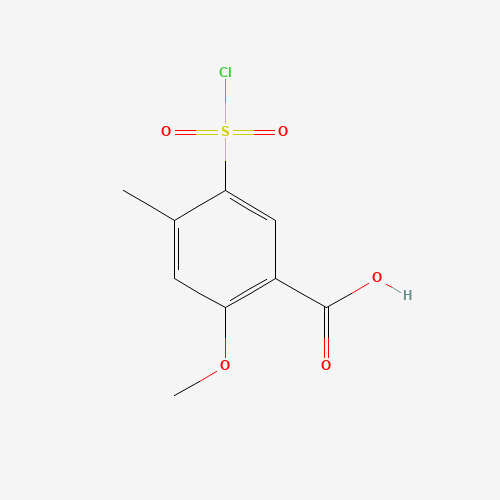 5-chlorosulfonyl-2-methoxy-4-methylbenzoic acid (CAS: 85591-40-8) - Related Chemical Product