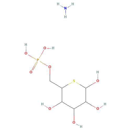 azane;(3,4,5,6-tetrahydroxythian-2-yl)methyl dihydrogen phosphate (CAS: 108391-99-7) - Related Chemical Product