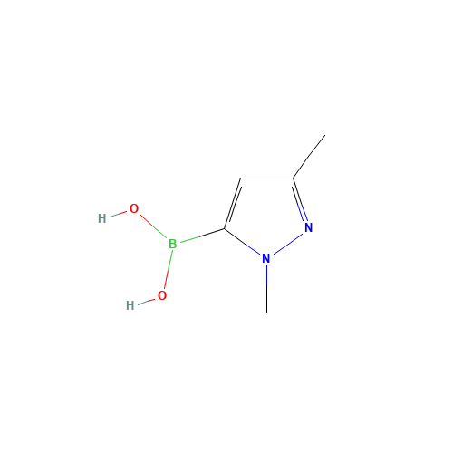 (2,5-dimethylpyrazol-3-yl)boronic acid (CAS: 847818-68-2) - Related Chemical Product