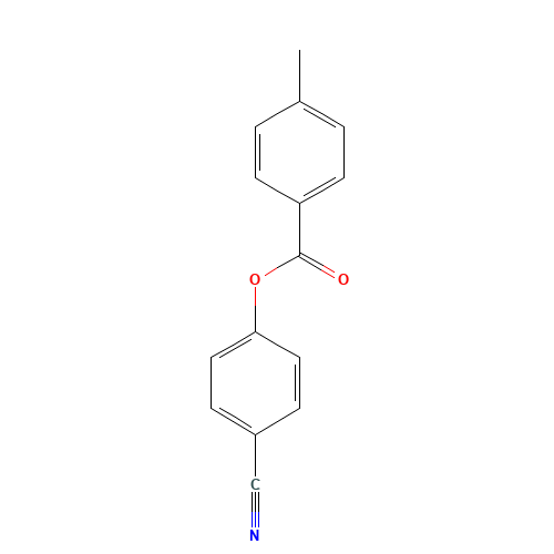 (4-cyanophenyl) 4-methylbenzoate (CAS: 32792-42-0) - Related Chemical Product