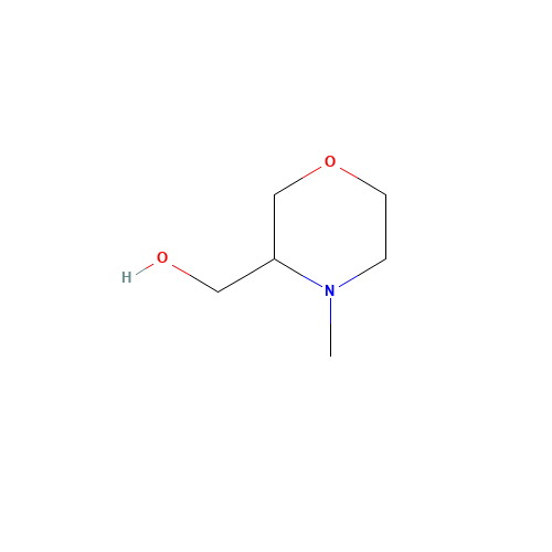 (4-methylmorpholin-3-yl)methanol (CAS: 1159598-86-3) - Chemical Structure and Molecular Formula 