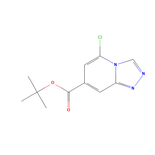 tert-butyl 5-chloro-[1,2,4]triazolo[4,3-a]pyridine-7-carboxylate (CAS: 1246759-50-1) - Chemical Structure and Molecular Formula 
