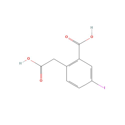 2-(carboxymethyl)-5-iodobenzoic acid (CAS: 423178-18-1) - Related Chemical Product