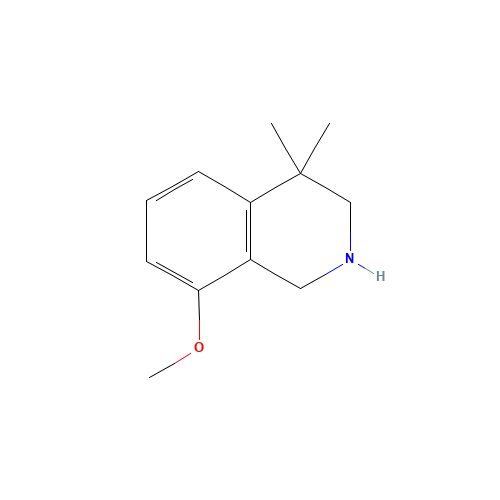 8-methoxy-4,4-dimethyl-2,3-dihydro-1H-isoquinoline (CAS: 1392821-39-4) - Related Chemical Product
