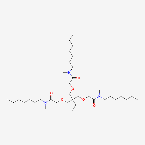 2-[2,2-bis[[2-[heptyl(methyl)amino]-2-oxoethoxy]methyl]butoxy]-N-heptyl-N-methylacetamide (CAS: 61183-76-4) - Related Chemical Product