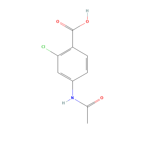 4-acetamido-2-chlorobenzoic acid (CAS: 38667-55-9) - Related Chemical Product