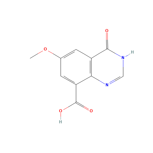 6-methoxy-4-oxo-1H-quinazoline-8-carboxylic acid (CAS: 1240480-31-2) - Related Chemical Product