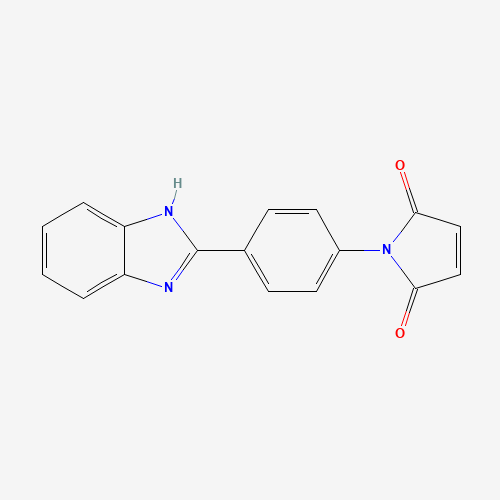 1-[4-(1H-benzimidazol-2-yl)phenyl]pyrrole-2,5-dione (CAS: 27030-97-3) - Related Chemical Product