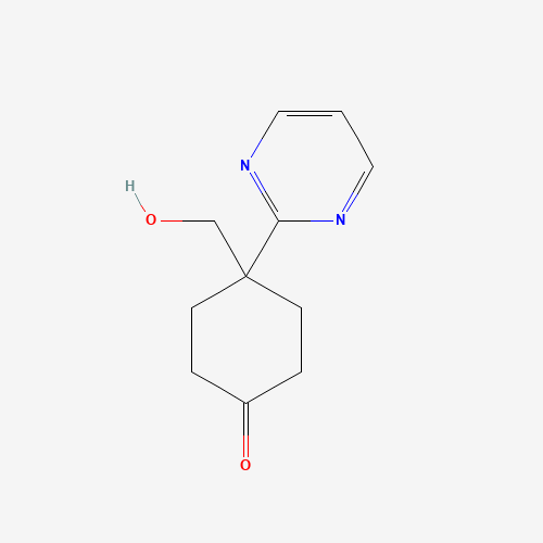 4-(hydroxymethyl)-4-pyrimidin-2-ylcyclohexan-1-one (CAS: 960371-45-3) - Related Chemical Product