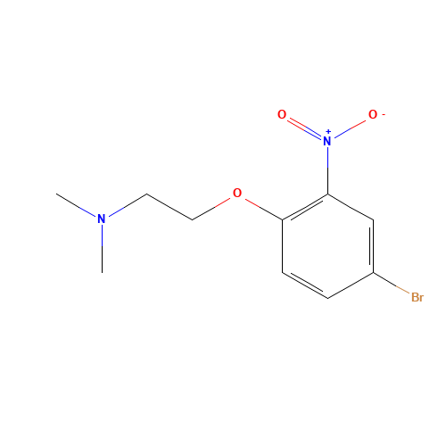 2-(4-bromo-2-nitrophenoxy)-N,N-dimethylethanamine (CAS: 1248465-56-6) - Related Chemical Product