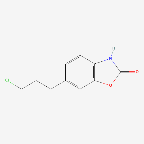 6-(3-chloropropyl)-3H-1,3-benzoxazol-2-one (CAS: 132383-38-1) - Related Chemical Product