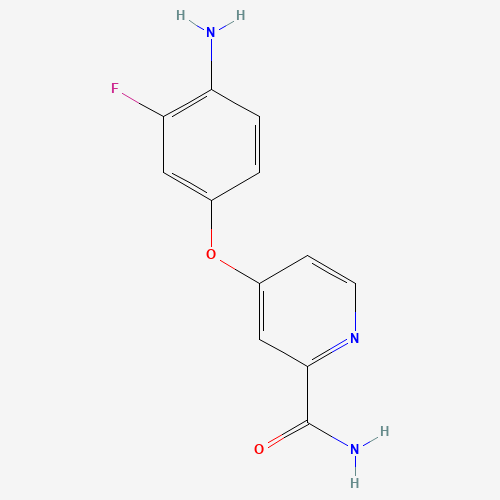 4-(4-amino-3-fluorophenoxy)pyridine-2-carboxamide (CAS: 757251-54-0) - Related Chemical Product