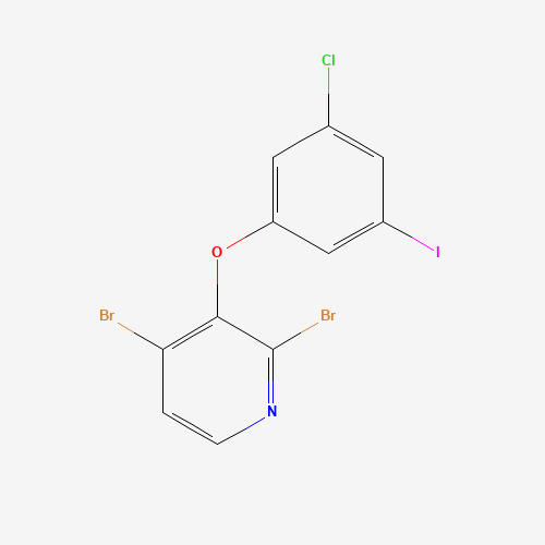2,4-dibromo-3-(3-chloro-5-iodophenoxy)pyridine (CAS: 1338226-12-2) - Related Chemical Product