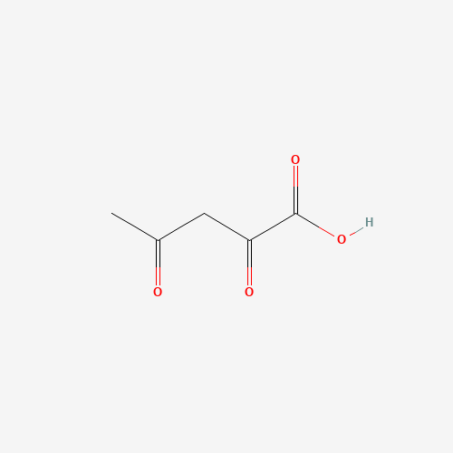 2,4-dioxopentanoic acid (CAS: 5699-58-1) - Chemical Structure and Molecular Formula 