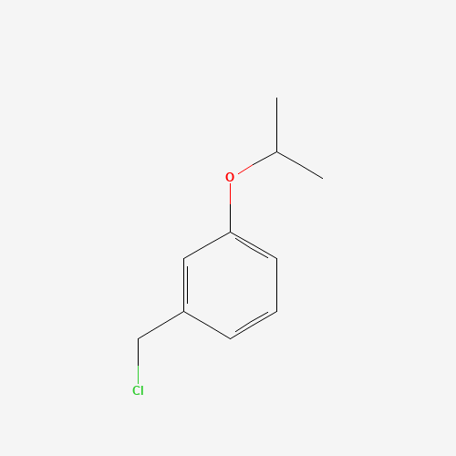 1-(chloromethyl)-3-propan-2-yloxybenzene (CAS: 26066-16-0) - Chemical Structure and Molecular Formula 