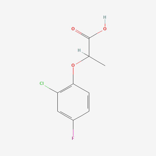 2-(2-chloro-4-fluorophenoxy)propanoic acid (CAS: 1892-92-8) - Related Chemical Product