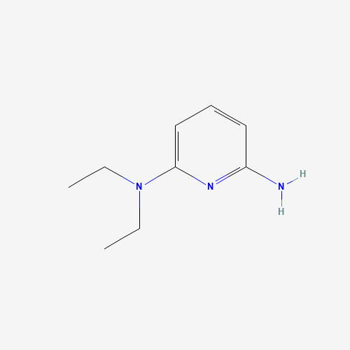 6-N,6-N-diethylpyridine-2,6-diamine (CAS: 867131-57-5) - Chemical Structure and Molecular Formula 