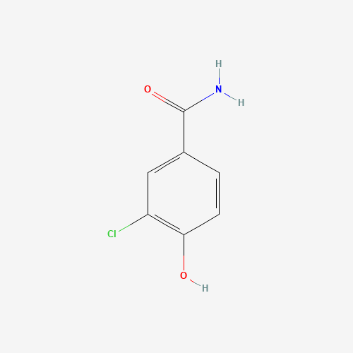 3-chloro-4-hydroxybenzamide (CAS: 1007578-86-0) - Chemical Structure and Molecular Formula 