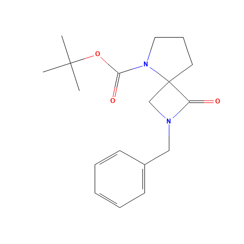 tert-butyl 2-benzyl-3-oxo-2,5-diazaspiro[3.4]octane-5-carboxylate (CAS: 1206970-01-5) - Related Chemical Product