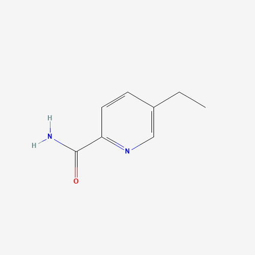5-ethylpyridine-2-carboxamide (CAS: 13509-17-6) - Chemical Structure and Molecular Formula 