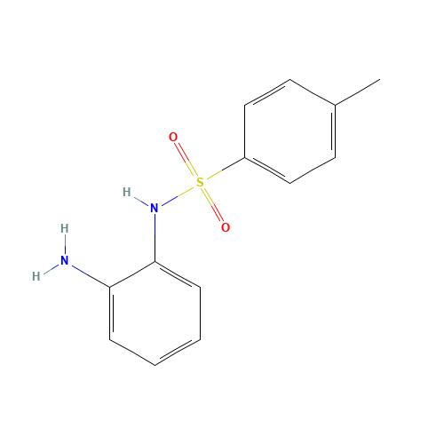 N-(2-aminophenyl)-4-methylbenzenesulfonamide (CAS: 3624-90-6) - Chemical Structure and Molecular Formula 