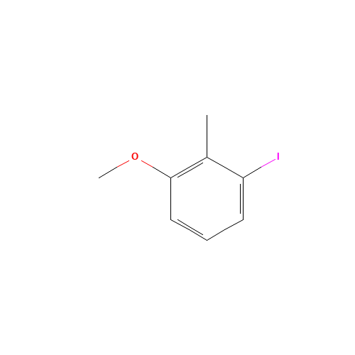 1-iodo-3-methoxy-2-methylbenzene (CAS: 21093-09-4) - Chemical Structure and Molecular Formula 