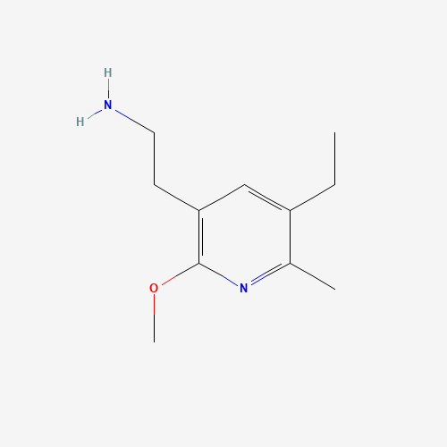 2-(5-ethyl-2-methoxy-6-methylpyridin-3-yl)ethanamine (CAS: 139394-31-3) - Related Chemical Product