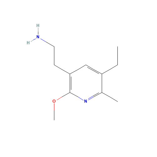 2-(5-ethyl-2-methoxy-6-methylpyridin-3-yl)ethanamine (CAS: 139394-31-3) - Related Chemical Product