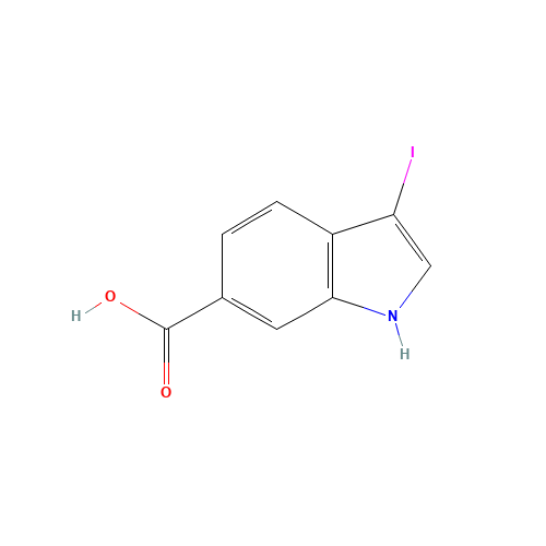 3-iodo-1H-indole-6-carboxylic acid (CAS: 1228600-24-5) - Related Chemical Product