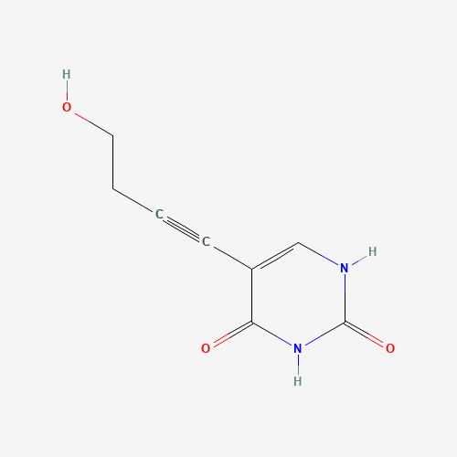 5-(4-hydroxybut-1-ynyl)-1H-pyrimidine-2,4-dione (CAS: 570409-81-3) - Related Chemical Product
