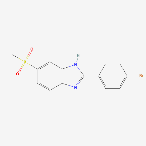 2-(4-bromophenyl)-6-methylsulfonyl-1H-benzimidazole (CAS: 1192251-87-8) - Related Chemical Product