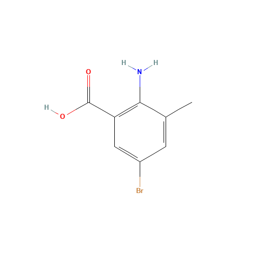 2-amino-5-bromo-3-methylbenzoic acid (CAS: 206548-13-2) - Related Chemical Product