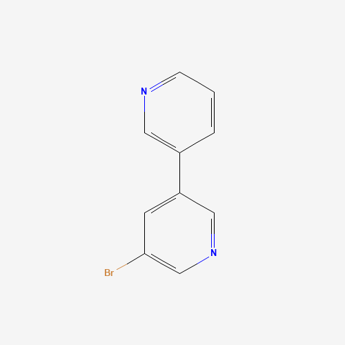 3-bromo-5-pyridin-3-ylpyridine (CAS: 15862-22-3) - Chemical Structure and Molecular Formula 