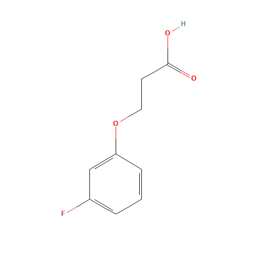 3-(3-fluorophenoxy)propanoic acid (CAS: 133077-42-6) - Related Chemical Product