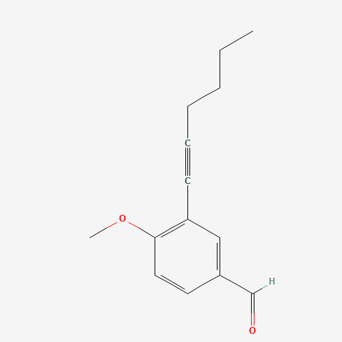 3-hex-1-ynyl-4-methoxybenzaldehyde (CAS: 723760-97-2) - Related Chemical Product