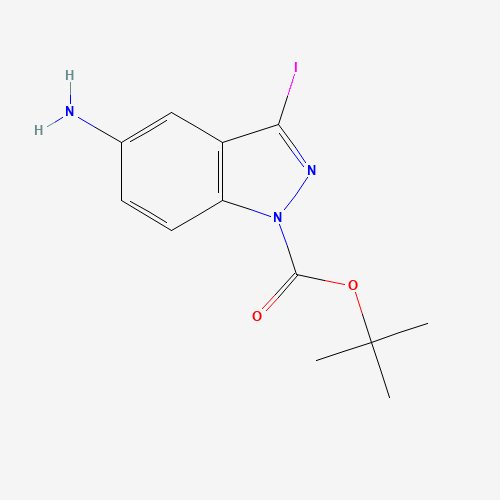 tert-butyl 5-amino-3-iodoindazole-1-carboxylate (CAS: 1094504-75-2) - Related Chemical Product