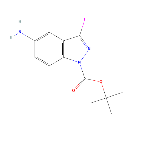 tert-butyl 5-amino-3-iodoindazole-1-carboxylate (CAS: 1094504-75-2) - Related Chemical Product