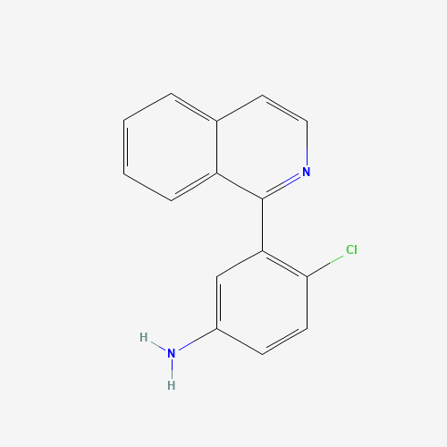 4-chloro-3-isoquinolin-1-ylaniline (CAS: 1258282-48-2) - Related Chemical Product